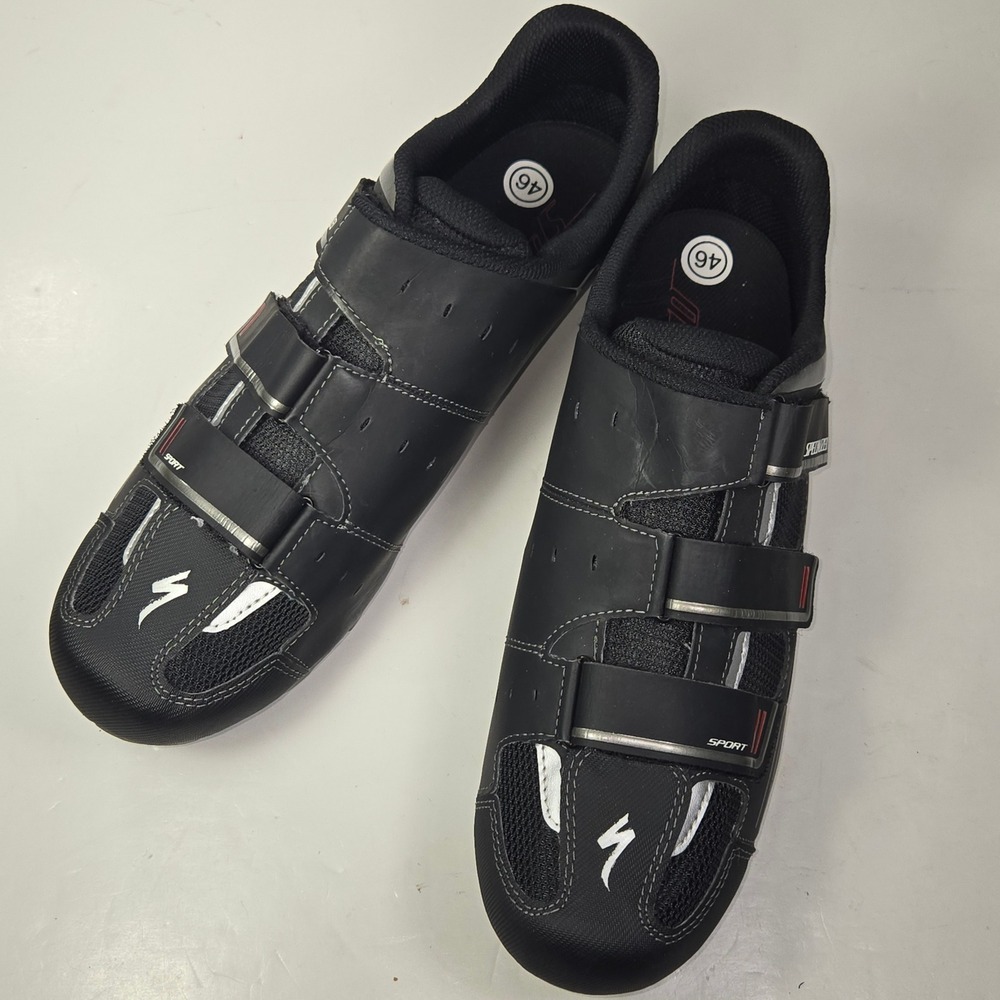 Specialized‎ Sport MTB Mens Cycling Shoes Black Size EU 46 US 12.25 611E-4346